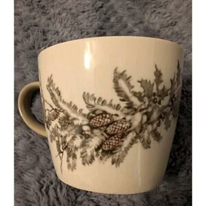 Creative Co-Op 3 PC. Floral Designs Ceramic Mug Trinket Dishes Jenny Parkhurst